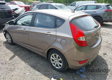 2013 Hyundai Accent Gs from USA, damaged, VIN KMHCT5AE3DU135138